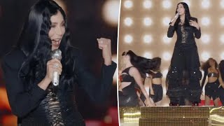 Cher and Alexander &#39;AE&#39; Edwards Share Sweet Moments at 2024 Victoria&#39;s Secret Fashion Show