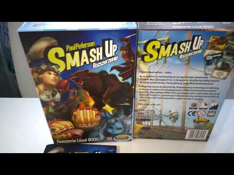 Smash Up: Awesome Level 9000 - unboxing (mlodygiercownik.pl)