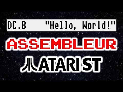 Hello World en assembleur sur Atari ST Hello World en assembleur sur Atari ST