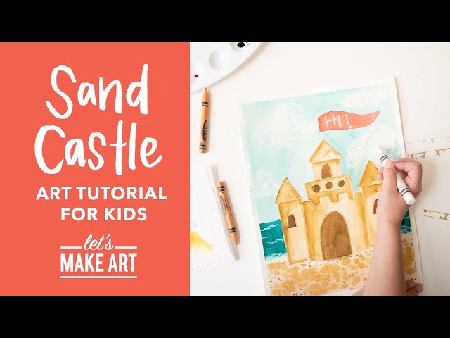 beach sand castle drawing - Clip Art Library