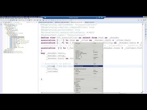 Video - 8  CDS View Association Part 2
