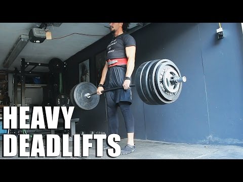 Heavy Conventional Deadlifts | Building Working Capacity! Video