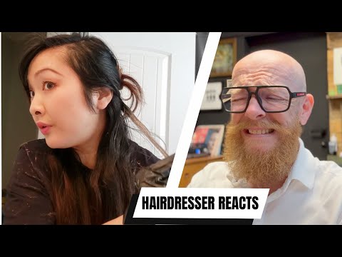 Colorista Bleach Kit on Dark Hair?! Hairdresser Reacts to DIY Highlight Fail