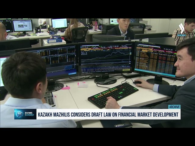 Kazakh Mazhilis considers draft law on financial market development