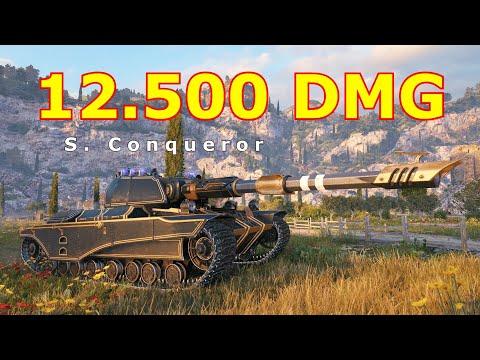 World of Tanks Super Conqueror - 7 Kills 12,5K Damage