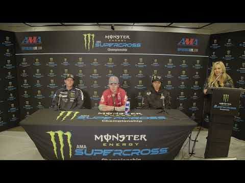 250SX Press Conference: Round 5 – Glendale 2022