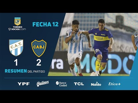 #TorneoSocios | Fecha 12 | resumen de Atlético Tucumán - Boca