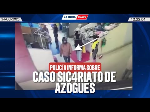 Sic4riat0 en el mercado de Azogues -  Xavier Quintuña. Comisario de Policía de Azogues.