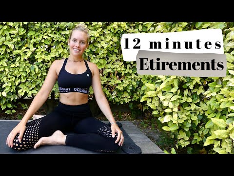 12 MINUTES D'ETIREMENTS ! Corps complet, détente, pour gagner en souplesse- étirements après sport