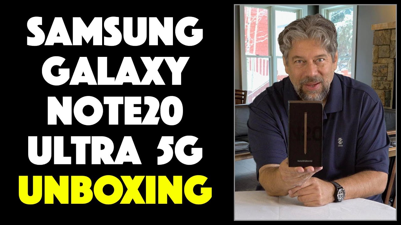 Samsung Galaxy Note20 Ultra 5G -- UNBOXING