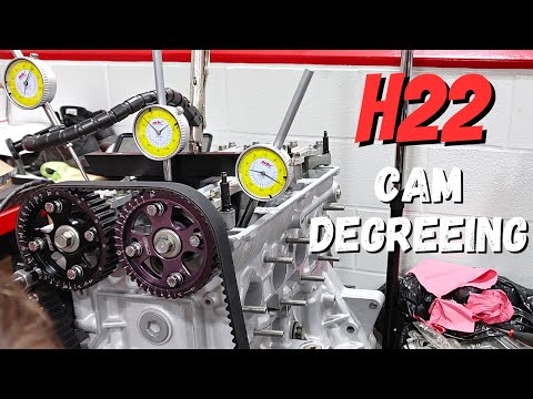 Honda H22 Cam Degreeing and True TDC
