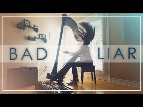 BAD LIAR - Selena Gomez - ON HARP!! ft. Lara Somogyi