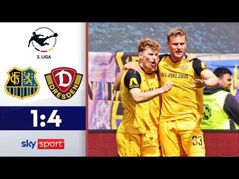 Hauptmann-Traumtor! | 1. FC Saarbrücken - Dynamo Dresden | Highlights - 3. Liga 2024/25