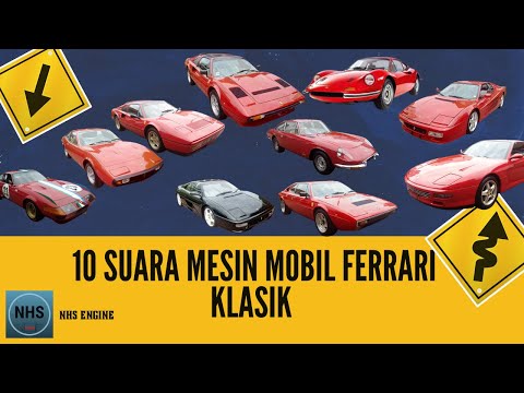 MANTAP 10 SUARA MESIN!!!! Mobil Sport Ferrari Klasik