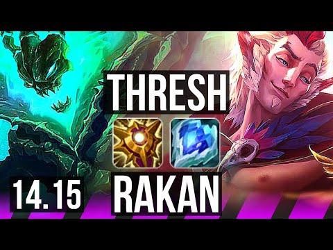 THRESH & Jhin vs RAKAN & Kai'Sa (SUP) | 4/0/16, 800+ games | NA Challenger | 14.15