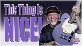 Video thumbnail for The Reverend Charger 290 is a killer, pro quality instrument by Leonard Griffie Blues