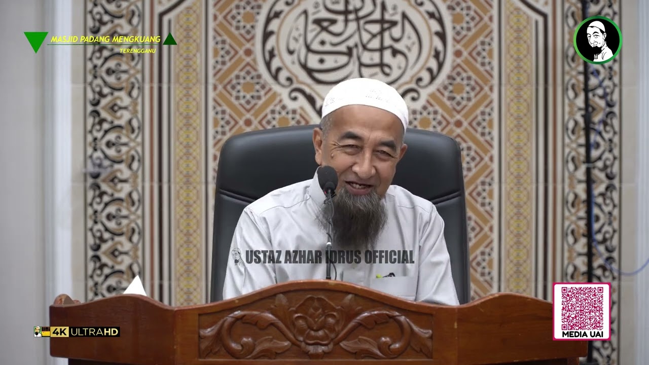 🟡 Koleksi Kuliah Ustaz Azhar Idrus | Masjid Padang Mengkuang | 4K