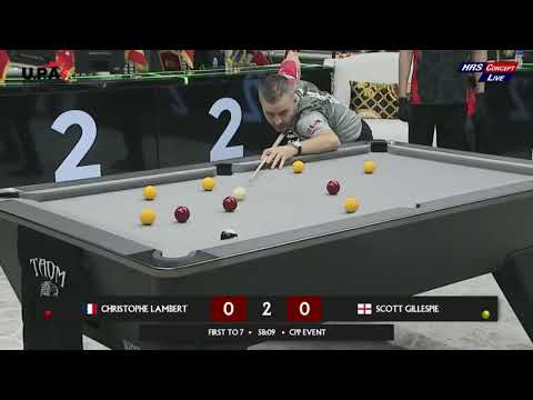 Ultimate Pool Morocco  Christophe Lambert vs Scott Gillespie - UPA Event