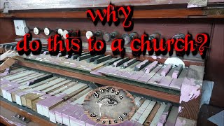 Cross Church urban exploration video in United Kingdom: HOLY LAND DESTROYED, AND FOR WHAT?