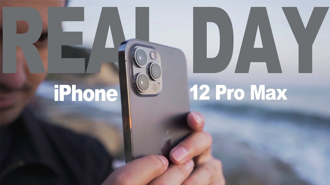 iPhone 12 Pro Max -  Real Day in The Life Review ! (Battery & Camera)