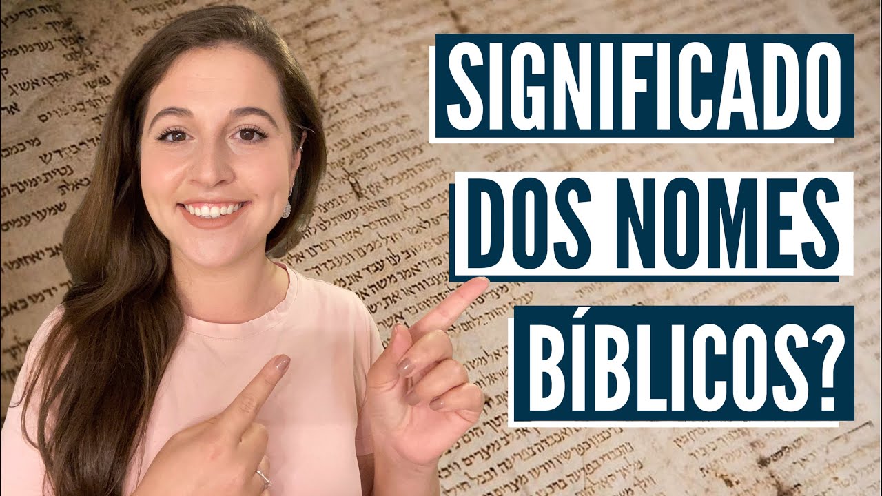 TRANSLATION AND MEANING OF BIBLICAL NAMES! Is my name biblical? (English subtitles)