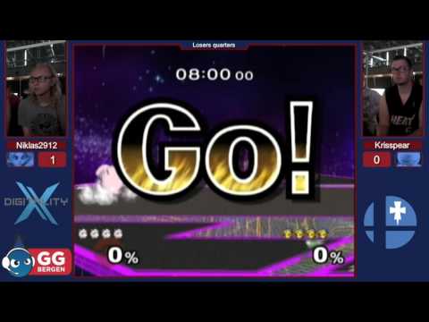 Digitality X - Niklas2912 vs Krisspear - Losers Quarters - Melee