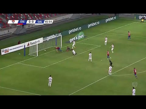 REZUMAT | Steaua - Oțelul 1-0. Victorie în derby pentru roș-albaștri, care trec pe primul loc