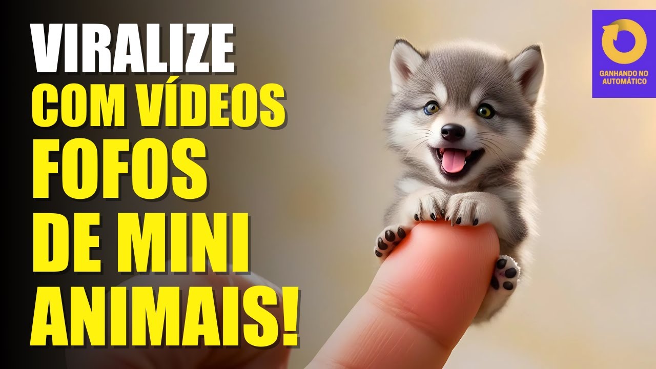 Como criar vídeos de animais em miniatura. Ganhar online 2024