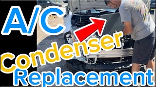 Changing out the condenser on a 2020 Toyota Corolla @BayouBoysGarage