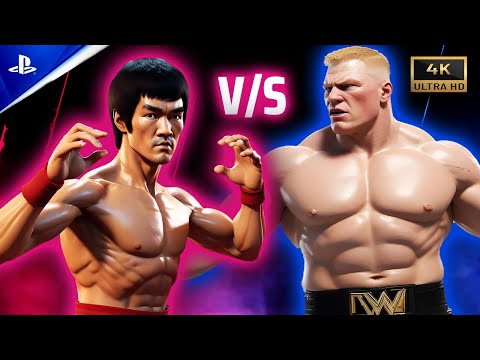 Bruce Lee vs Brock Lesnar UFC 5 | David vs Goliath?