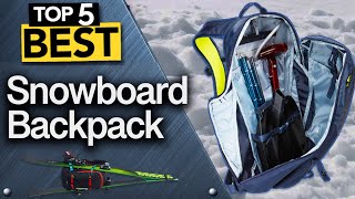 ✅ TOP 5 Best Snowboard Backpack  [ 2022 Buyer's Guide ]