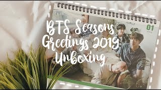 Download lagu bts seasons greeting 2019 unboxing mp3