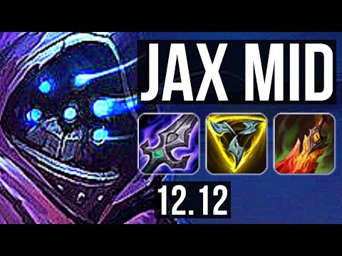 JAX vs YASUO (MID) | 6.5M mastery, 8 solo kills, 1600+ games | NA Master | 12.12