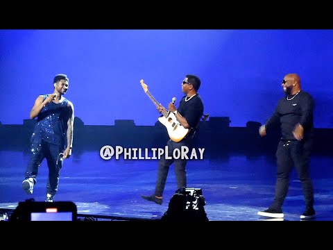 Usher,  Babyface & Wanya Morris of Boyz II Men - Two Occasions & End of the Road (Live) - Las Vegas