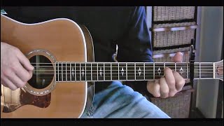 James Taylor guitar lesson (Never Die Young) -- by ThinkingDog