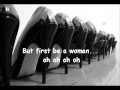 Gloria Gaynor - First be a woman lyrics.wmv