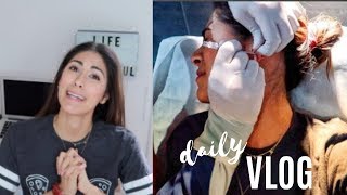 getting a piercing + ANNOUNCEMENT! | daily vlog