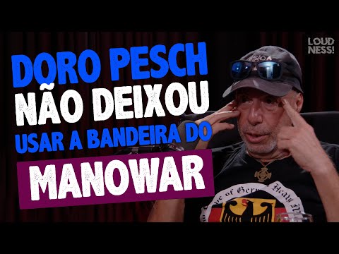 DORO PESCH NÃO DEIXOU USAR A BANDEIRA DO MANOWAR - WALCIR CHALAS -  | CORTES LOUDNESS!