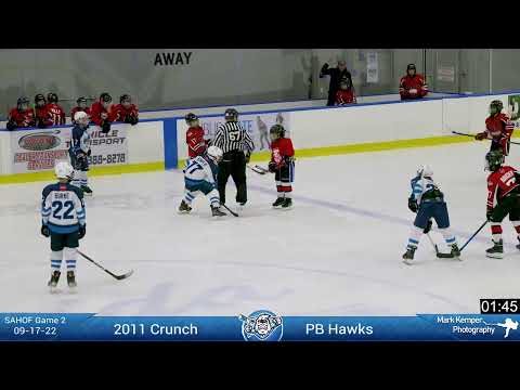 SAHOF Game 2 - Crunch vs Hawks