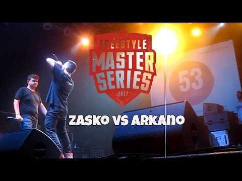 ZASKO VS ARKANO - FREESTYLE MASTER SERIES BARCELONA - JORNADA 1 - BATALLA COMPLETA