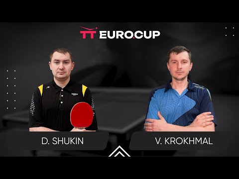 18:00 Dmytro Shukin - Vitalii Krokhmal 18.01.2024 TT Euro.Cup Ukraine Master TABLE 4