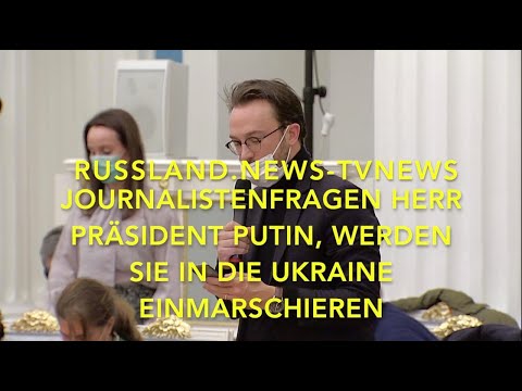 Pressekonferenz Putin – Macron – Journalistenfragen Teil1 [Video]