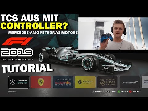 F1 2019 FAHRSCHULE | FAHRHILFE TRAKTIONSKONTROLLE AUSSCHALTEN mit CONTROLLER (TUTORIAL/GUIDE)