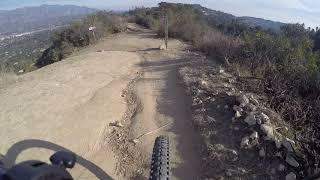 Cherry Canyon - Part of Cerro Negro Trail - down the ridges, "steps"