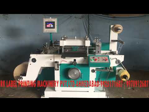Barcode Label Die Cutting Machine