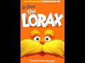 Opening To Dr Seuss The Lorax DVD 2012