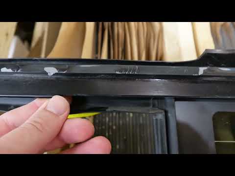 Chevy Colorado, GMC Canyon Center back glass install