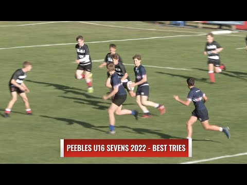 PEEBLES U16 RUGBY SEVENS - ROUND 1 - BEST TRIES