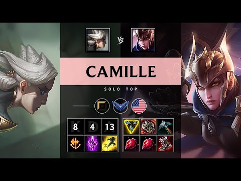 Camille Top vs Quinn: Killing spree - NA Diamond Patch 14.24