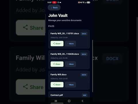 FamiVault - Local Family Vault